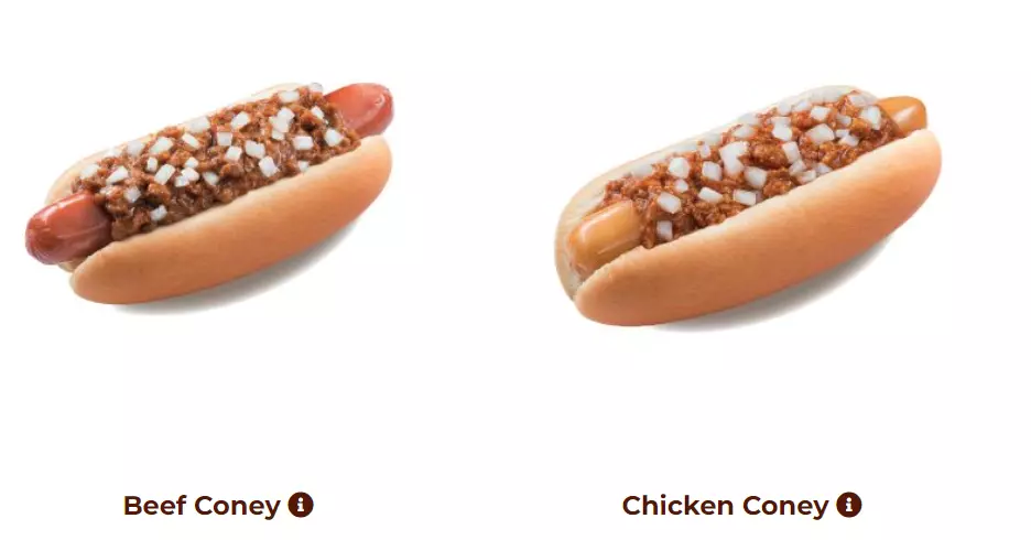 A&W CONEY PRICES