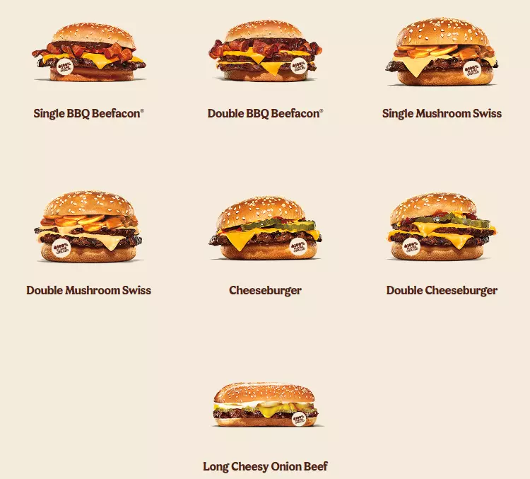 Burger King Beef Prices