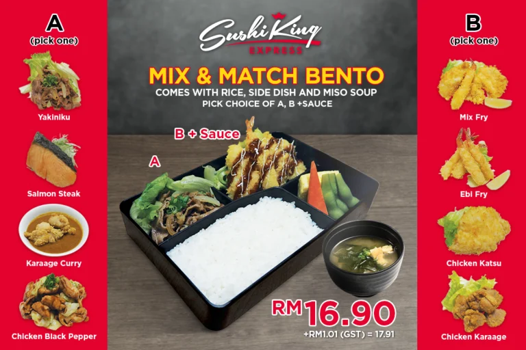 Sushi King Menu Malaysia & Latest Prices 2024