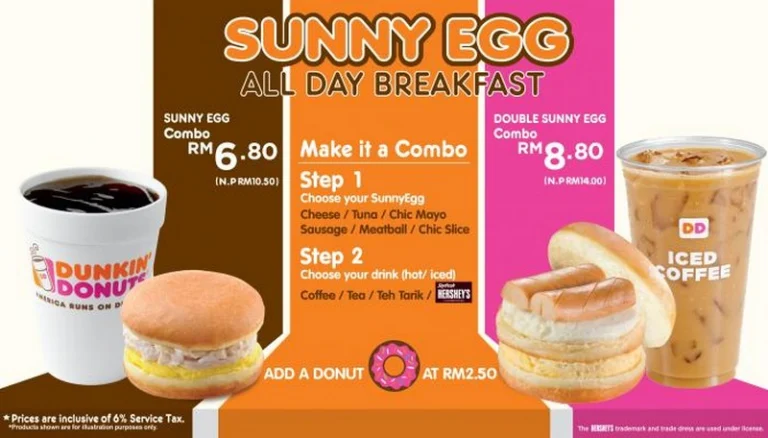 Dunkin’ Donuts Menu Malaysia & Latest Prices 2024