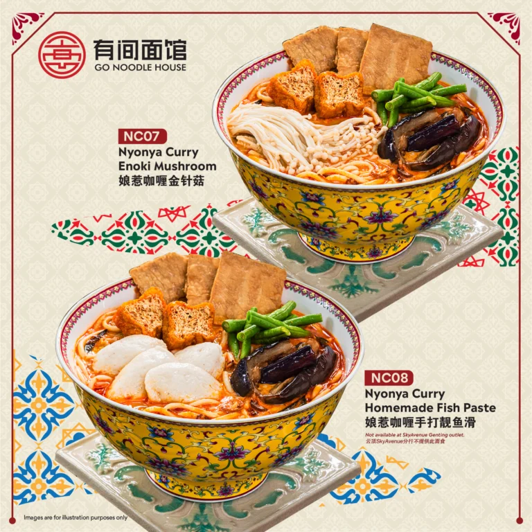 Go Noodle House Menu Malaysia & Latest Prices 2024