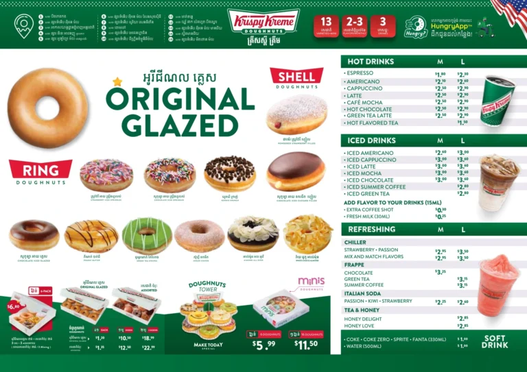 Krispy Kreme Menu Malaysia & Latest Prices 2024