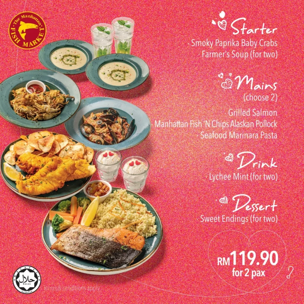 MANHATTAN FISH MARKET KAMPUNG KAT SEA-NIE-PLATTERS PRICES