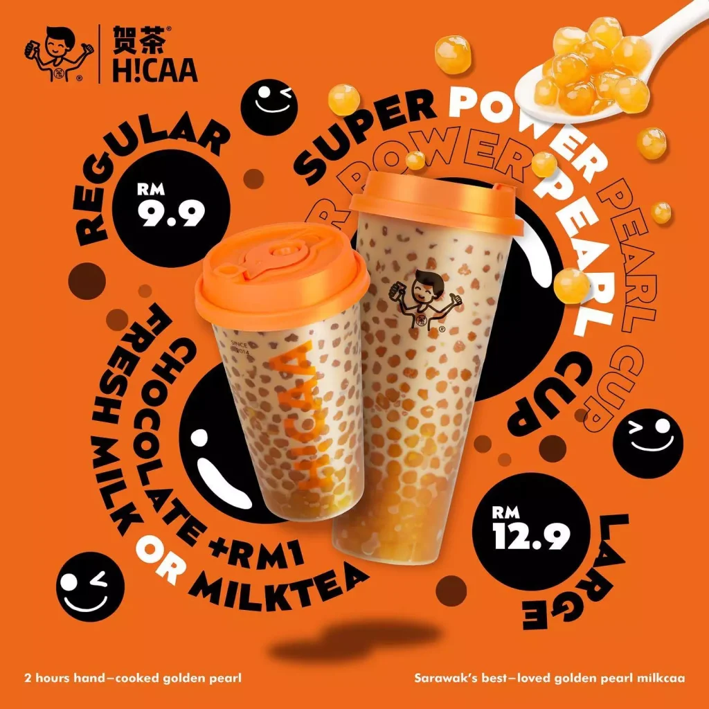 HICAA MILK TEA & FRESH MILK PRICES