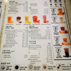 IDrink Menu