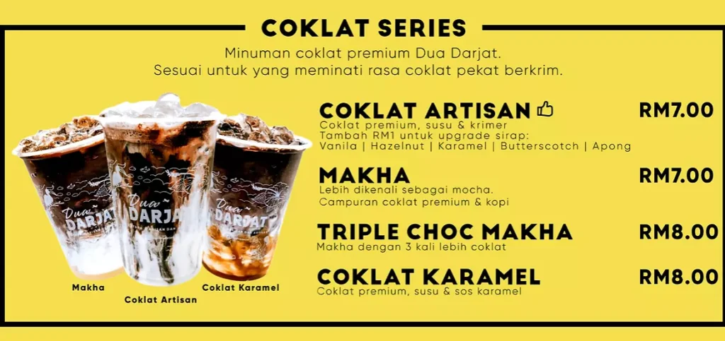 KOPI DUA DARJAT COKLAT SERIES PRICES