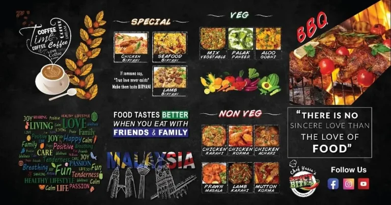 Spicy Bites Menu