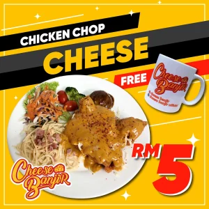 Cheese Banjir Menu