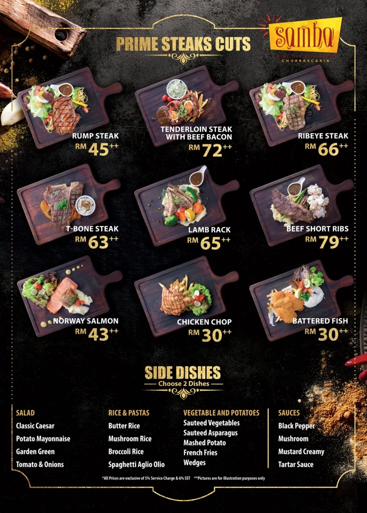 SAMBA PRIME STEAK CUTS PRICES