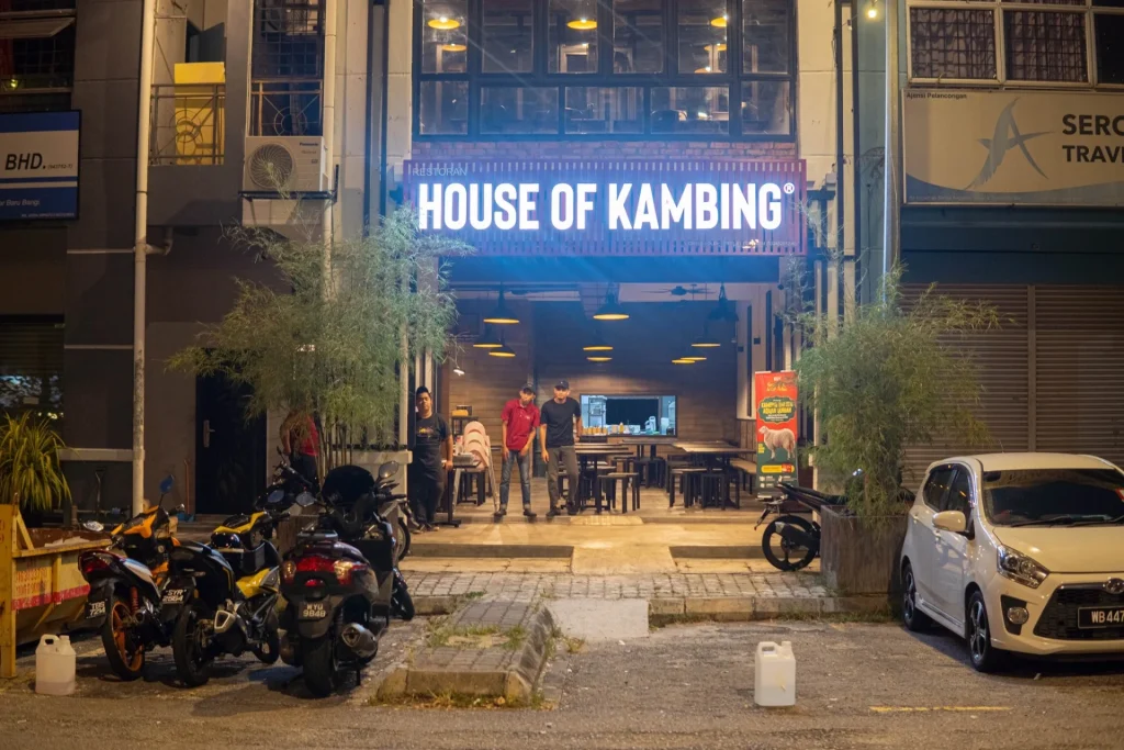 House of Kambing Menu