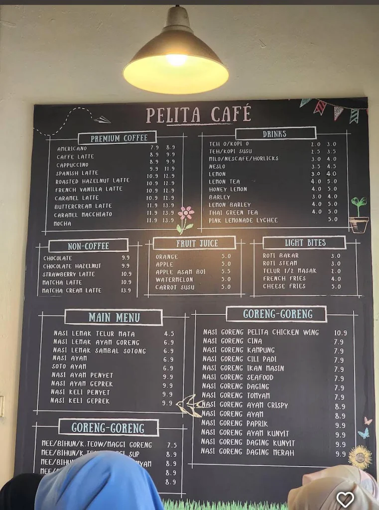 PELITA CAFE PREMIUM COFFEE PRICES