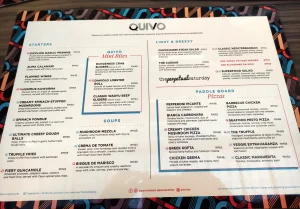 Quivo Menu