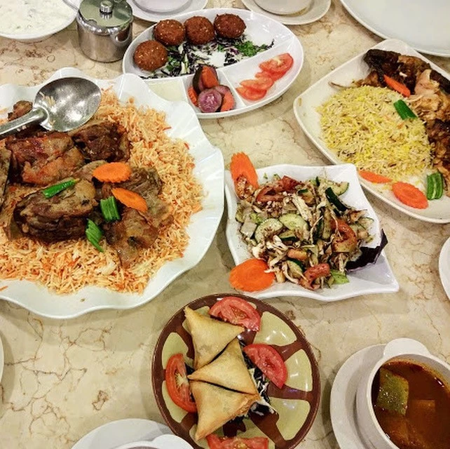 AL-RAWSHA MAIN DISHES MENU PRICES