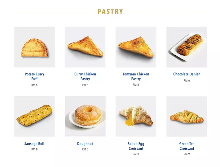 GIGI COFFEE PASTRY MENU PRICES