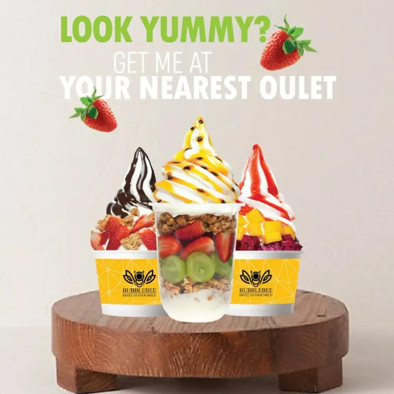 BUBBLEBEE CENDOL SERIES MENU WITH PRICES