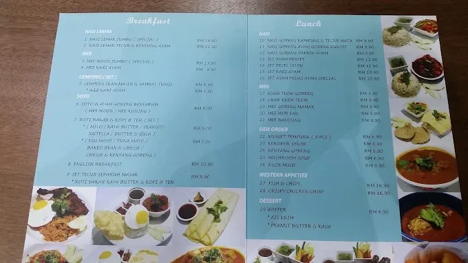 Ema’s Kitchen Menu Malaysia & Latest Prices August 2025