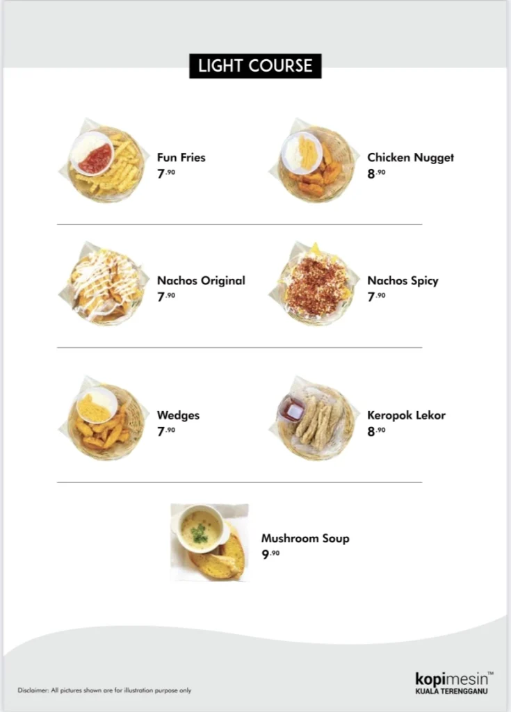 KOPI MESIN LIGHT COURSE PRICES