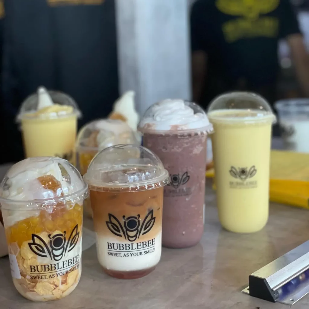 Menu Bubblebee Smoothies Prices