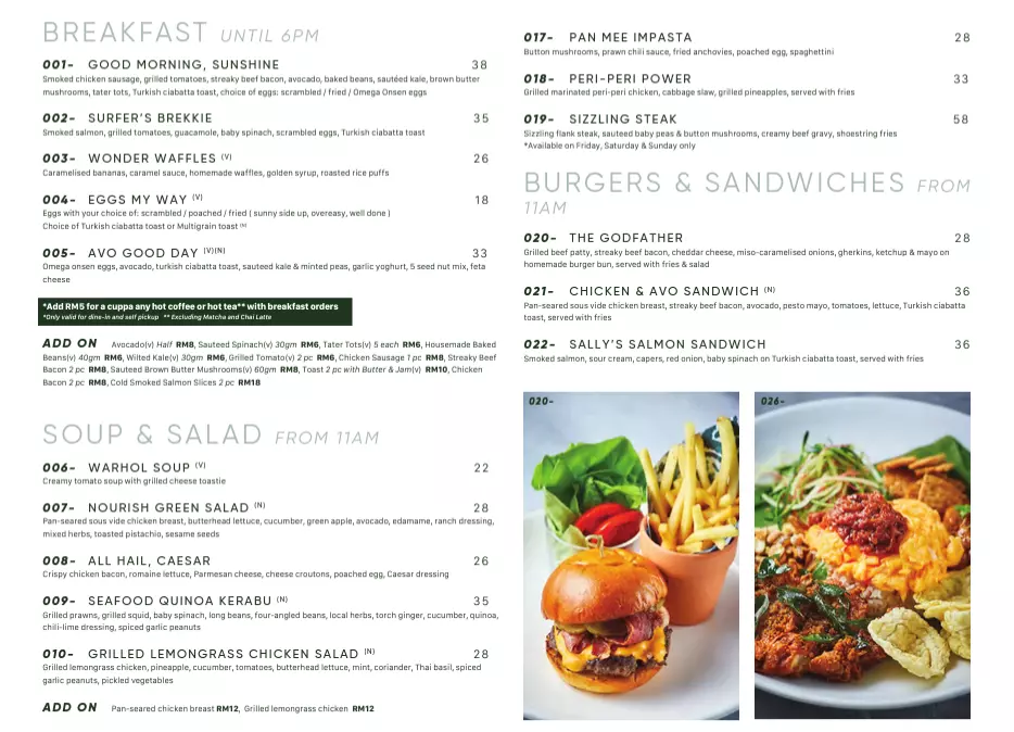 PLAN B SOUP & SALAD PRICES