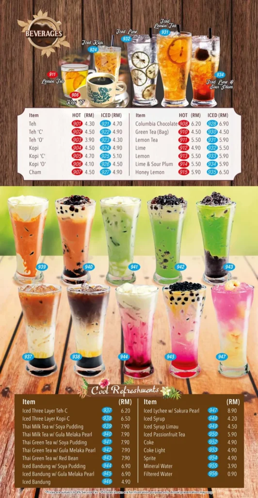 SEDAP CORNER SIDE DISHES PRICES