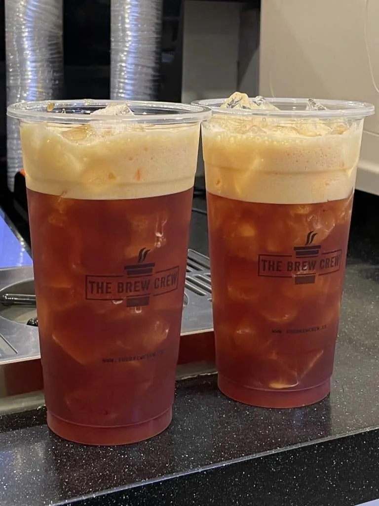 THE BREW CREW MENU NON-COFFEE PRICES